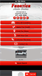 Mobile Screenshot of frontierautosales.net